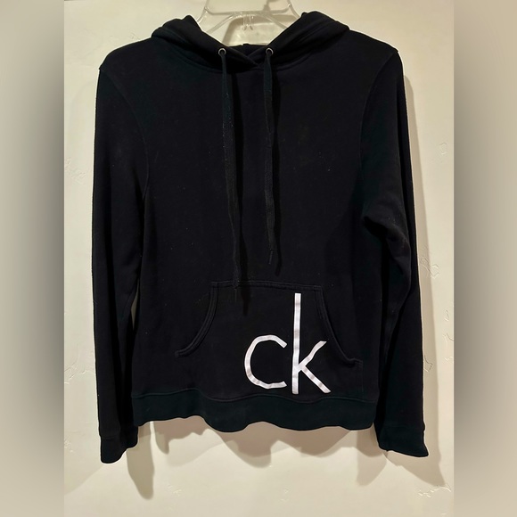 Calvin Klein Tops - Calvin Klein hooded sweatshirt, women’s size S